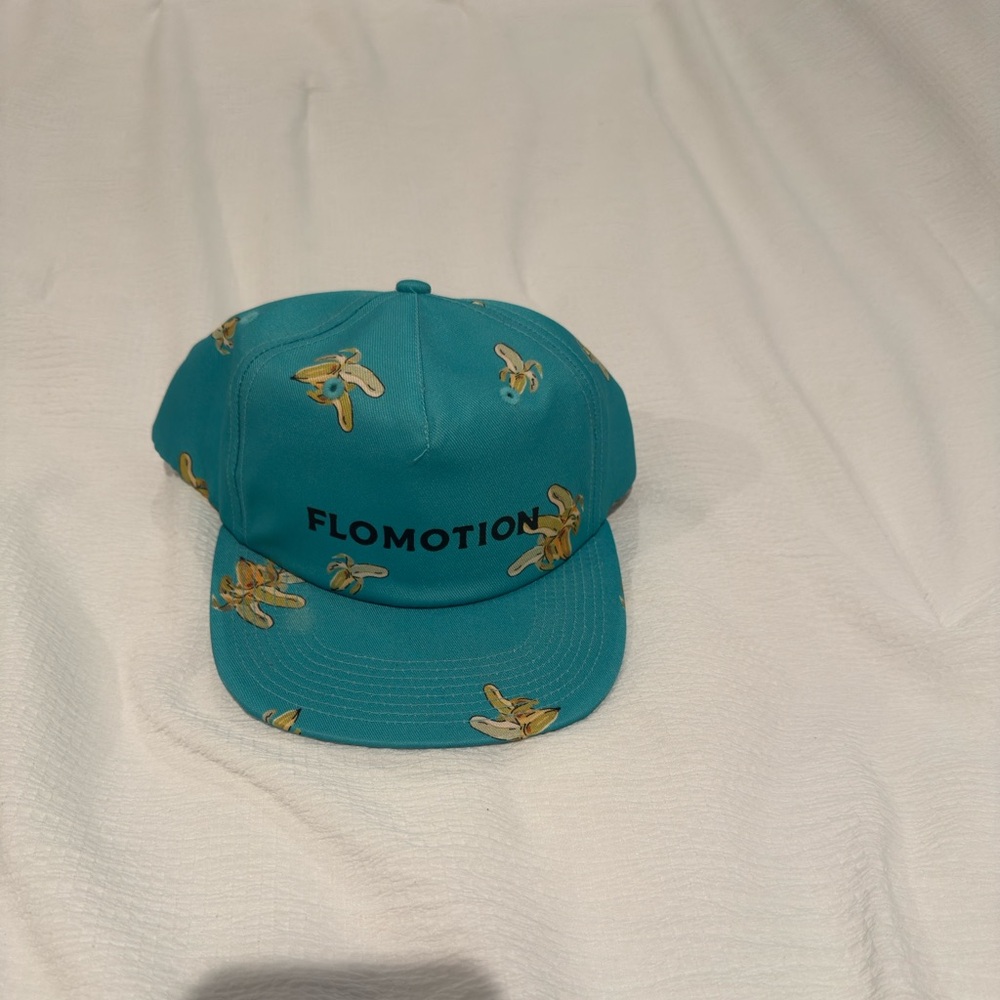 Flomotion Teal Cap with Banana‎ Print